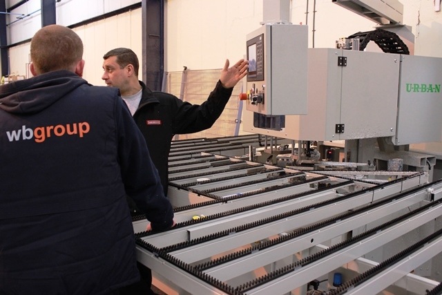 Urban SV530 Corner Cleaner as part of ongoing investment at WB Group