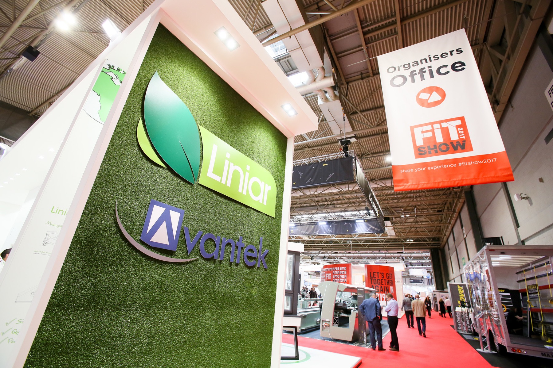 systems house and machinery company integration: Liniar and AVantek at the FIT Show