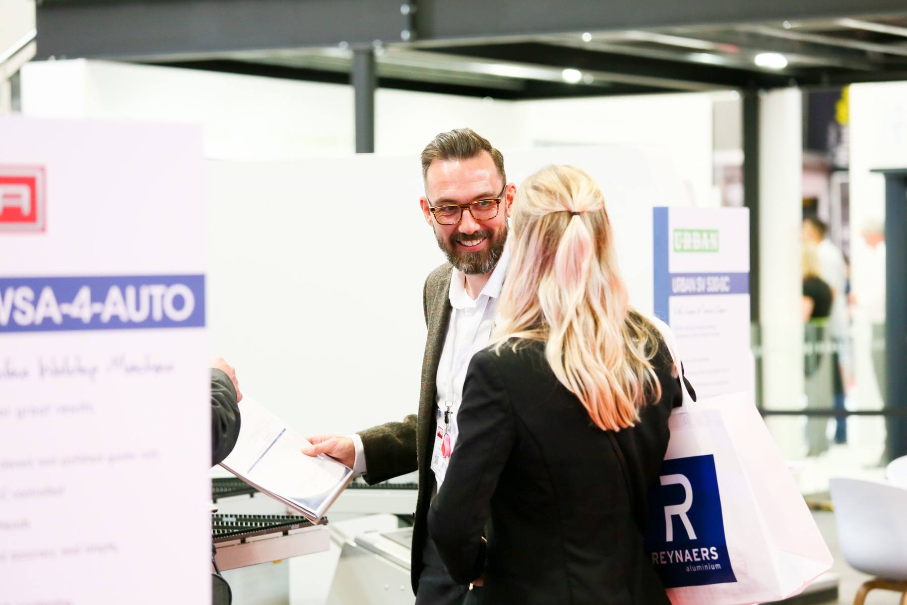 Nigel Bishop and Sue Davenport at the 2019 FIT Show